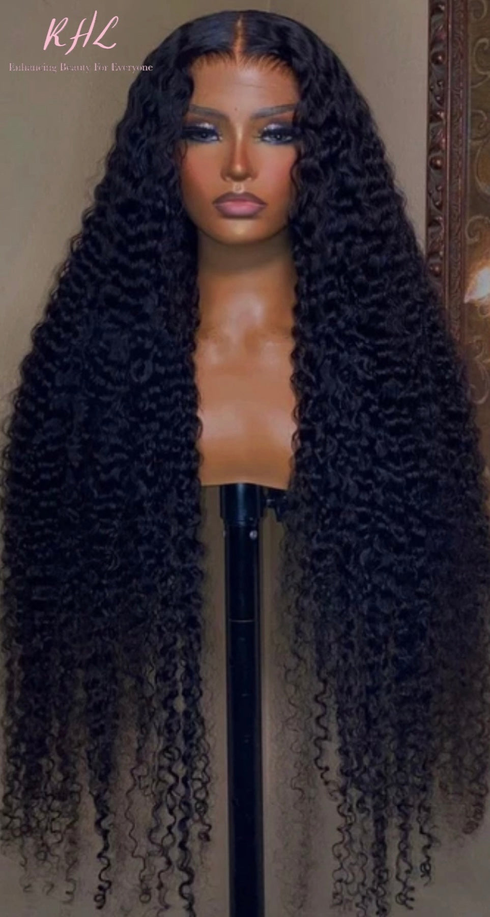 10A Grade 5x5 HD LACE CLOSURE CURLY 100% UNPROCESSED VIRGIN HUMAN HAIR Wig