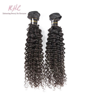 10A CURLY HAIR 100% UNPROCESSED VIRGIN HUMAN HAIR (SINGLE BUNDLE)