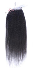 Load image into Gallery viewer, 10A KINKY STRAIGHT 4x4 or 5x5  100% UNPROCESSED VIRGIN HUMAN HAIR TRANSPARENT/HD LACE Closure
