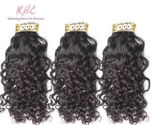 12A WATER WAVE HAIR 100% UNPROCESSED VIRGIN HUMAN HAIR (SINGLE BUNDLE)