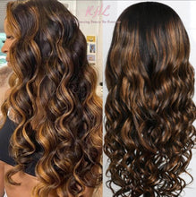 Load image into Gallery viewer, 13x4 1b/30  9A GRADE LOOSE WAVE 100% UNPROCESSED VIRGIN HUMAN HAIR LACE FRONT wig
