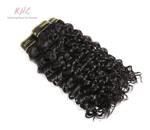 10A JERRY CURL HAIR 3pcs Bundle Deal 100% UNPROCESSED VIRGIN HUMAN HAIR