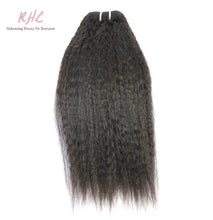 Load image into Gallery viewer, 10A KINKY STRAIGHT HAIR 100% UNPROCESSED VIRGIN HUMAN HAIR (SINGLE BUNDLE)
