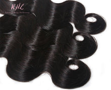 Load image into Gallery viewer, 10A BODY WAVE HAIR 3pcs Bundle Deal 100% UNPROCESSED VIRGIN HUMAN HAIR
