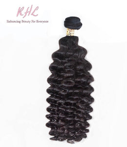 12A DEEP WAVE HAIR 100% UNPROCESSED VIRGIN HUMAN HAIR (SINGLE BUNDLE)