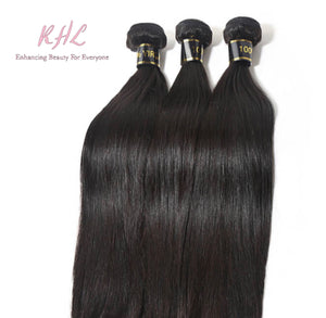 10A STRAIGHT HAIR 3pcs lot + 4x4 Closure = Bundle Deal 100% UNPROCESSED VIRGIN HUMAN HAIR Transparent lace / HD lace