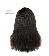 Load image into Gallery viewer, 10A Grade 5x5 HD LACE CLOSURE KINKY STRAIGHT 100% UNPROCESSED VIRGIN HUMAN HAIR Wig
