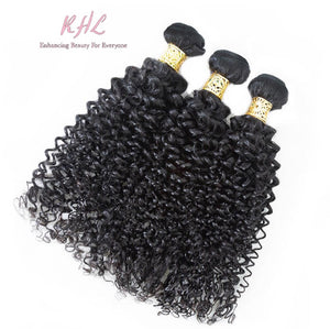 12A CURLY HAIR 3pcs lot + 13x4 or 13x6 Frontal = Bundle Deal 100% UNPROCESSED VIRGIN HUMAN HAIR Transparent lace / HD lace