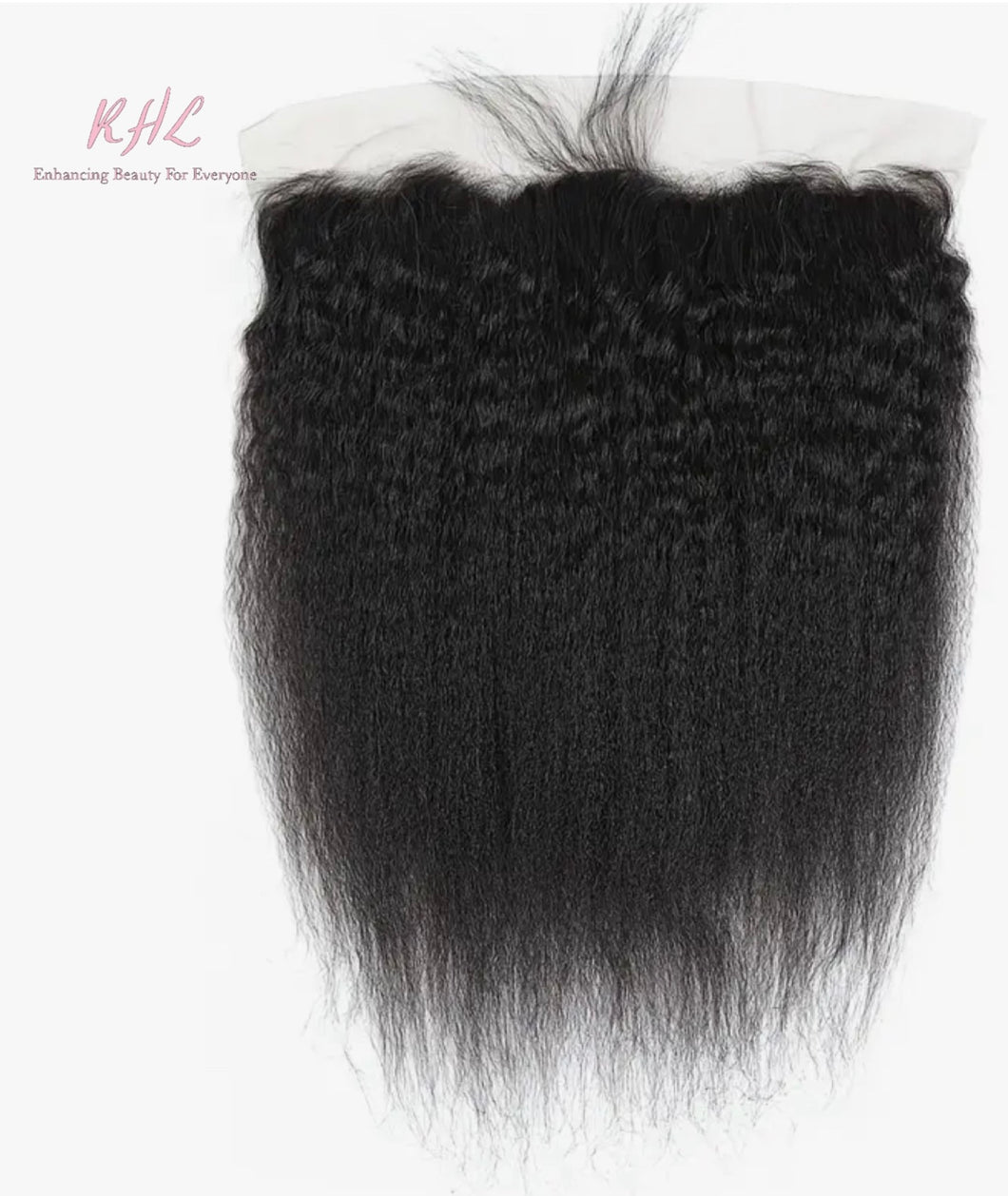 10A KINKY STRAIGHT 13x4 OR 13x6 100% UNPROCESSED VIRGIN HUMAN HAIR TRANSPARENT/HD LACE FRONTAL