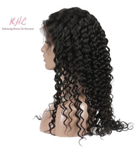 Load image into Gallery viewer, 10A Grade DEEP WAVE 13x4 or 13x6 100% UNPROCESSED VIRGIN HUMAN HAIR LaceFrontal Wig (Transparent/HD Lace)
