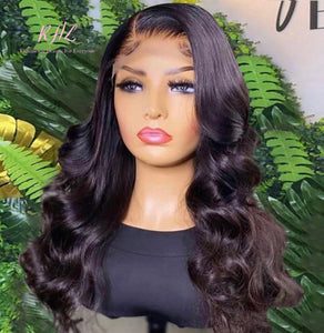 9A Grade LOOSE WAVE 13x4 or 13x6 100% UNPROCESSED VIRGIN HUMAN HAIR LaceFrontal Wig (Transparent/HD Lace)