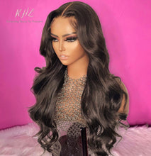 Load image into Gallery viewer, 10A Grade 5x5 HD LACE CLOSURE BODY WAVE 100% UNPROCESSED VIRGIN HUMAN HAIR Wig
