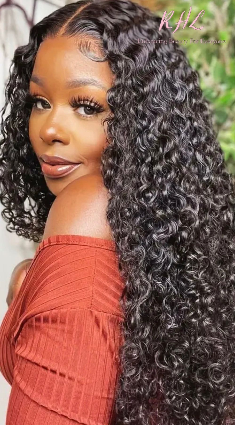 12A Grade WATER WAVE 13x4 or 13x6 100% UNPROCESSED VIRGIN HUMAN HAIR LaceFrontal Wig (Transparent/HD Lace)