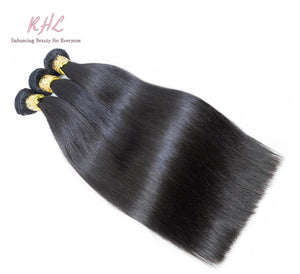 12A STRAIGHT HAIR 3pcs lot + 13x4 or 13x6 Frontal = Bundle Deal 100% UNPROCESSED VIRGIN HUMAN HAIR Transparent lace / HD lace