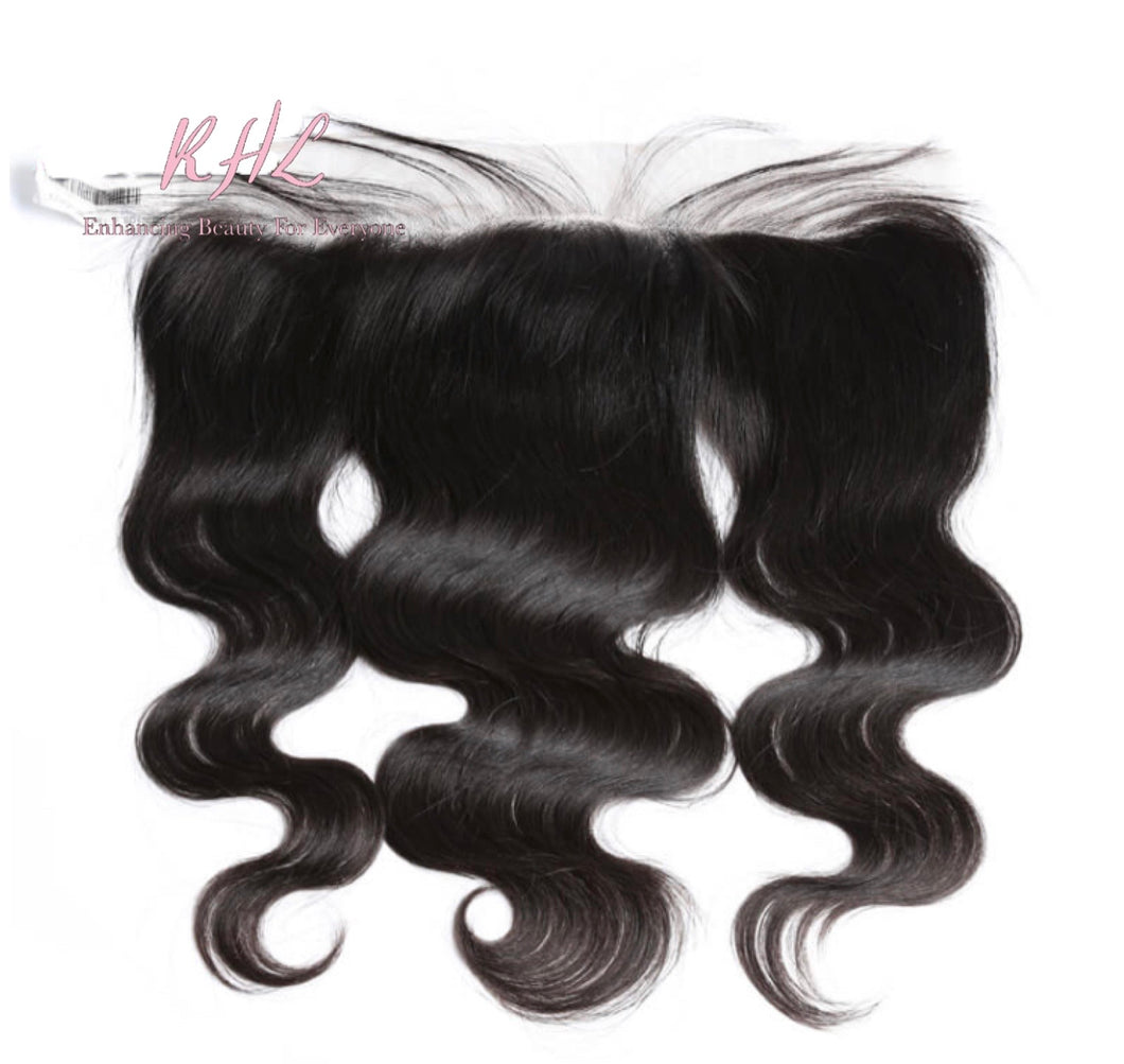 10A BODY WAVE 13x4 OR 13x6 100% UNPROCESSED VIRGIN HUMAN HAIR TRANSPARENT/HD LACE FRONTAL