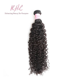 9A CURLY 100% UNPROCESSED VIRGIN HUMAN HAIR (SINGLE BUNDLE)