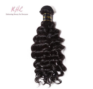 10A LOOSE DEEP WAVE HAIR 100% UNPROCESSED VIRGIN HUMAN HAIR (SINGLE BUNDLE)