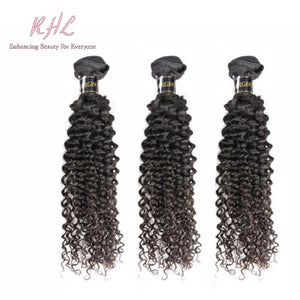 10A CURLY HAIR 3pcs lot + 13x4 or 13x6 Frontal = Bundle Deal 100% UNPROCESSED VIRGIN HUMAN HAIR Transparent lace / HD lace