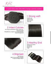 Load image into Gallery viewer, 10A DEEP WAVE HAIR 3pcs Bundle Deal 100% UNPROCESSED VIRGIN HUMAN HAIR
