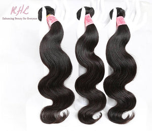 9A BODY WAVE HAIR 3pcs Bundle Deal 100% UNPROCESSED VIRGIN HUMAN HAIR