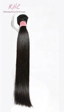 Load image into Gallery viewer, 9A STRAIGHT 100% UNPROCESSED VIRGIN HUMAN HAIR (SINGLE BUNDLE)
