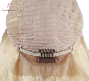 13x4 #613 BLONDE 9A Grade 100% UNPROCESSED VIRGIN HUMAN HAIR STRAIGHT Lace FRONT Wig