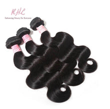 Load image into Gallery viewer, 9A BODY WAVE HAIR 3pcs Bundle Deal 100% UNPROCESSED VIRGIN HUMAN HAIR
