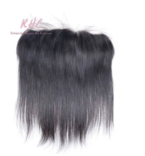 Load image into Gallery viewer, 10A STRAIGHT 13x4 OR 13x6 100% UNPROCESSED VIRGIN HUMAN HAIR TRANSPARENT/HD LACE FRONTAL
